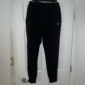 Black Champion Sweatpants size Large
